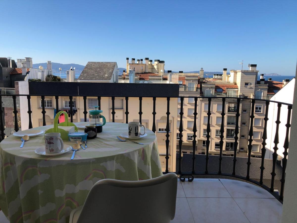 Sanxenxo Seaside Retreat: Balcony Views, Rooftop Pool & Tranquility Exterior photo