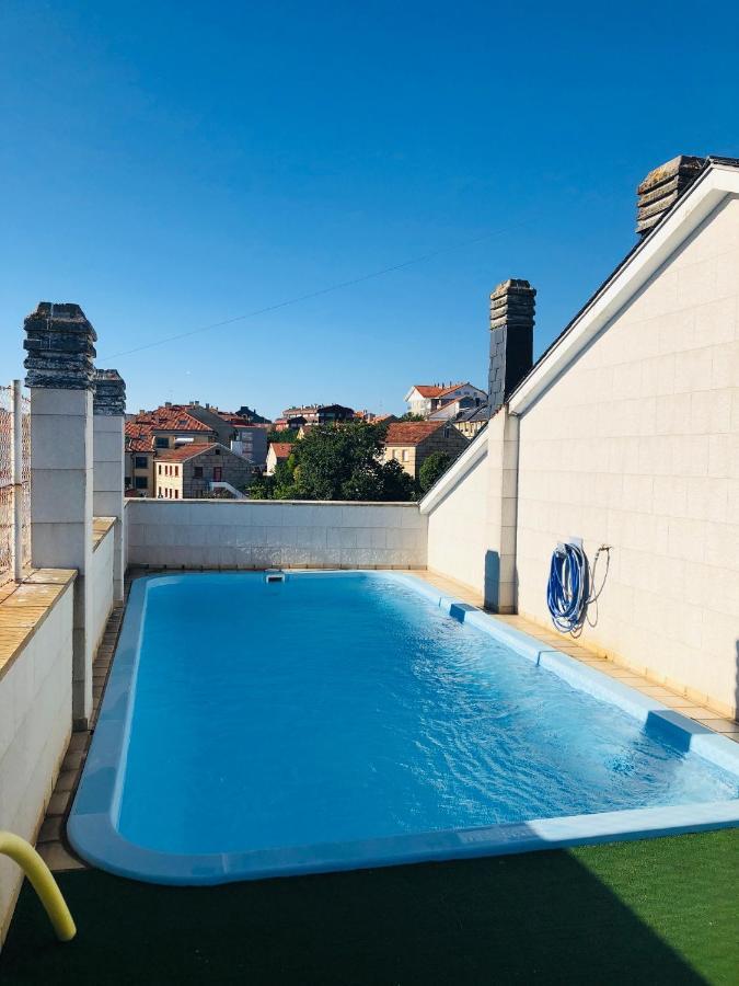 Sanxenxo Seaside Retreat: Balcony Views, Rooftop Pool & Tranquility Exterior photo