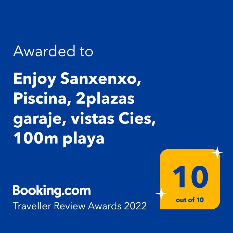 Sanxenxo Seaside Retreat: Balcony Views, Rooftop Pool & Tranquility Exterior photo